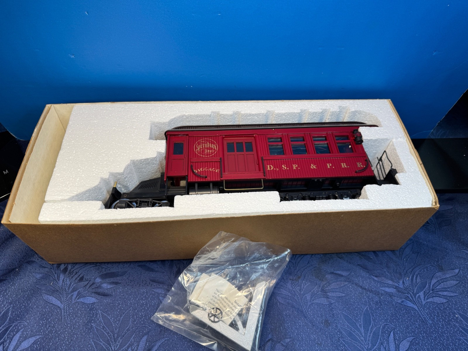 Delton 2264r D.S.P & P.R.R Railbus Baggage Car
