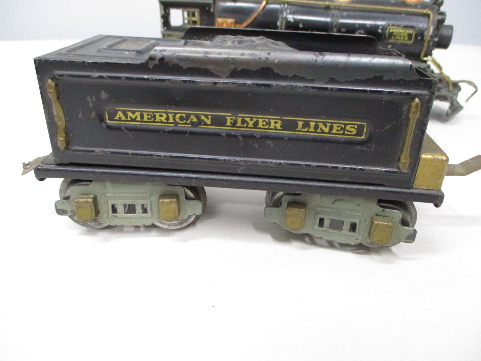 American Flyer 1688 Diecast Loco Diecast 3199 Tender Prewar O gauge X8266