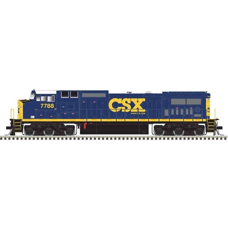 Atlas N Scale ~ Master Gold ~ GE Dash 8-40CW ~ DCC Sound ~ CSX #7788 ~ 40005848
