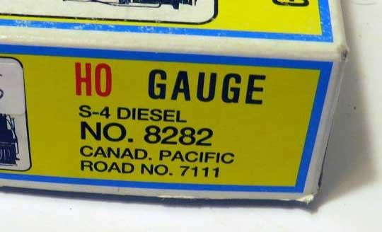 Atlas HO Scale S-4 Diesel Locomotive #7111 – Canadian Pacific – NIB