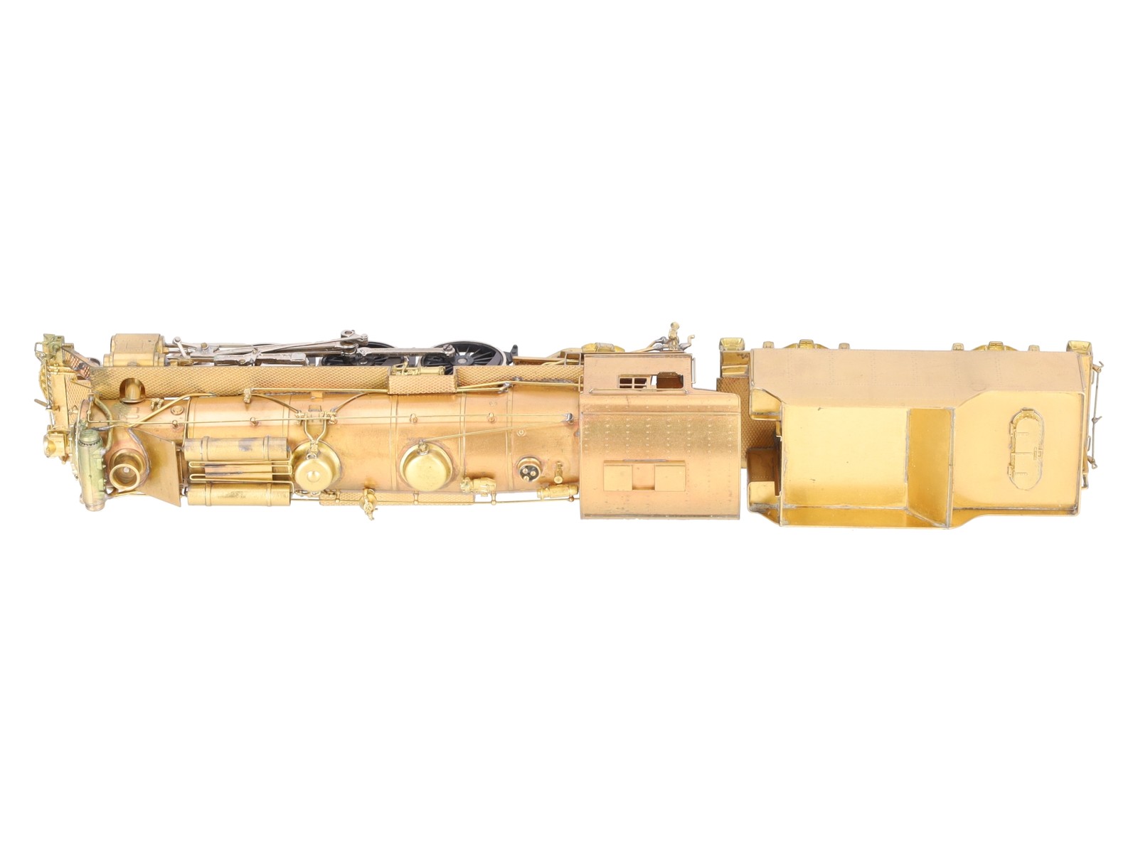 Custom NJ Brass ST-219 HO BRASS NYNH&H Class I-4 4-6-2 Steam Loco & Tender EX