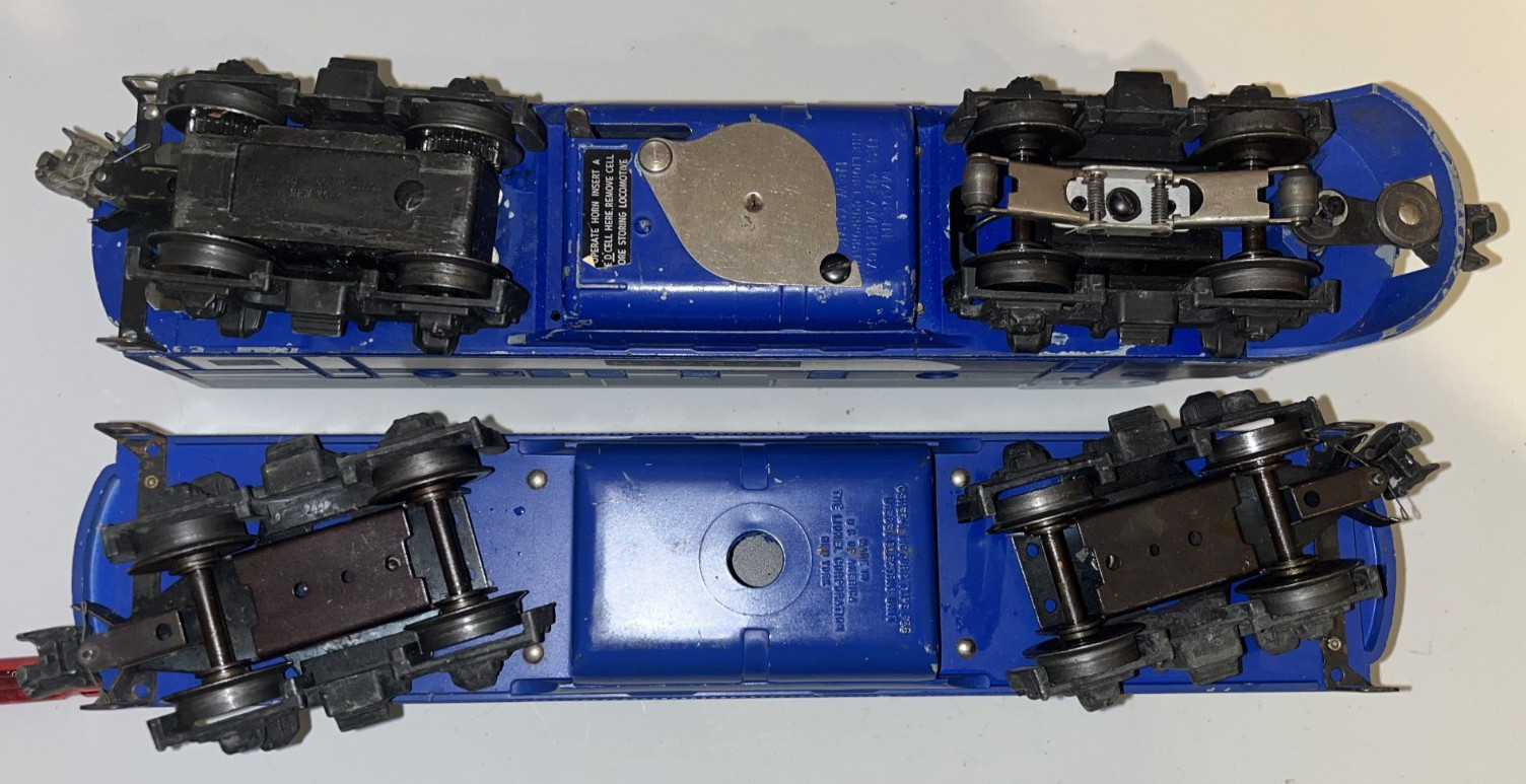 Lionel Postar 2240 Wabash Single Motor F-3 AB Units – Tested, Runs Great