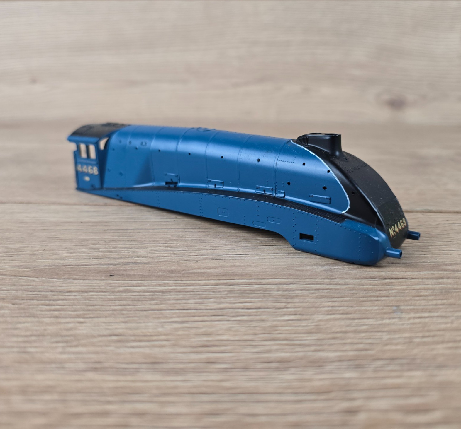 Hornby Repainted Class A4 Mallard Locomotive Body Only 4468 Blue OO Gauge