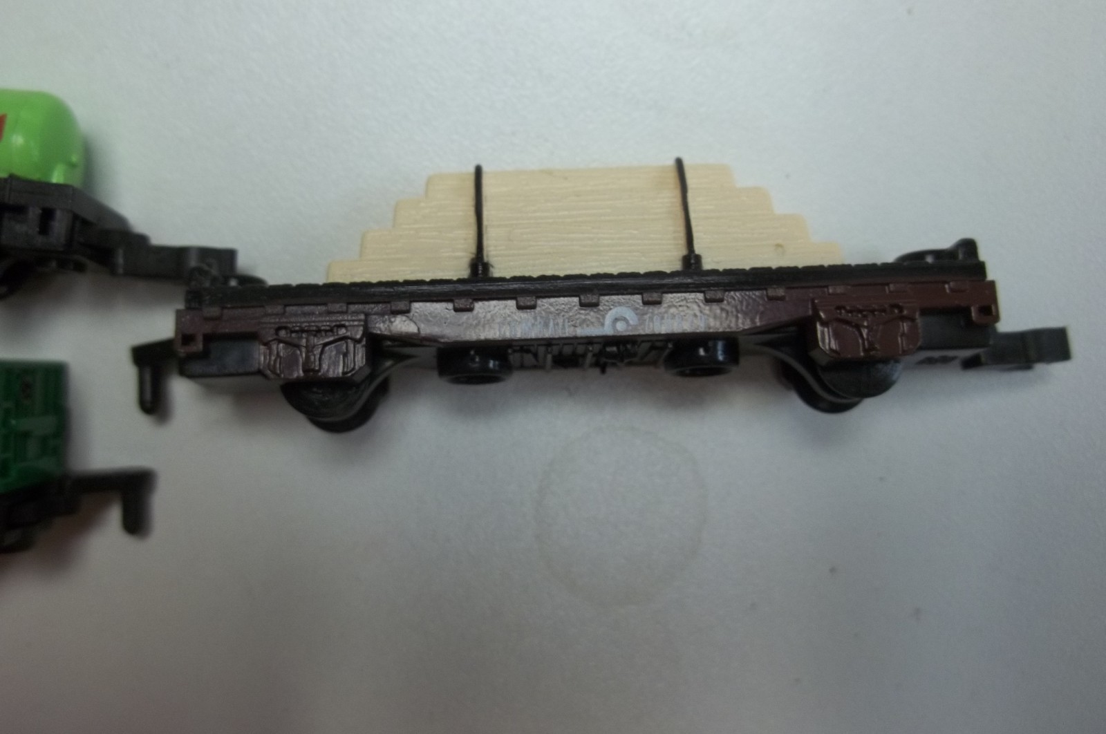 Steam locos and cars for display. Very small.