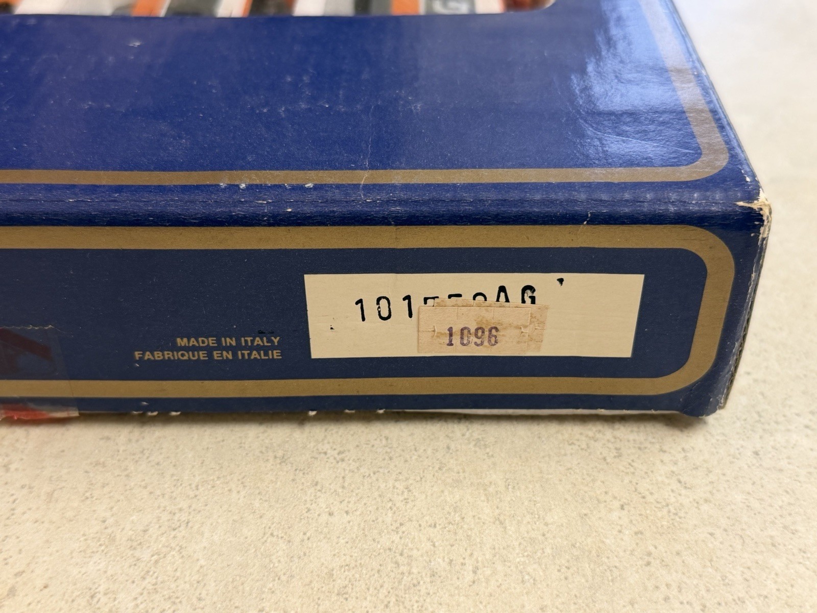 Vintage Lima Golden Series HO Scale TGV Electric High Speed 4 Train Set w/ Box