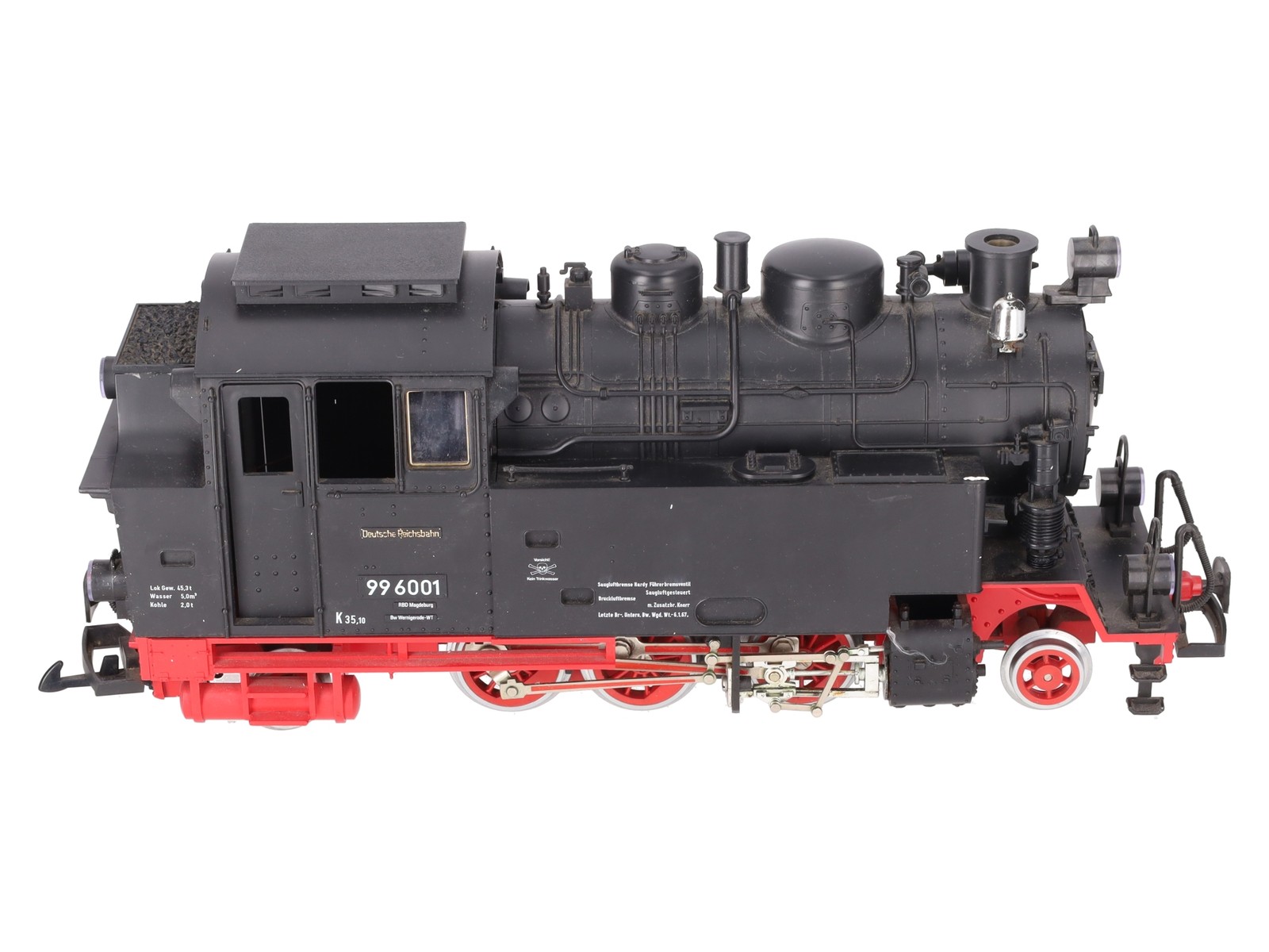 LGB 2080D G Scale 2-6-2T Steam Locomotive EX/Box