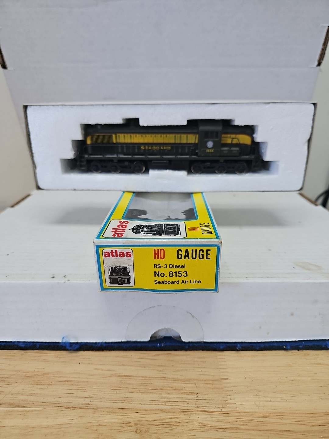 Atlas 8153 ALCO RS3 Seaboard Air Line SAL #1633 Ho Scale