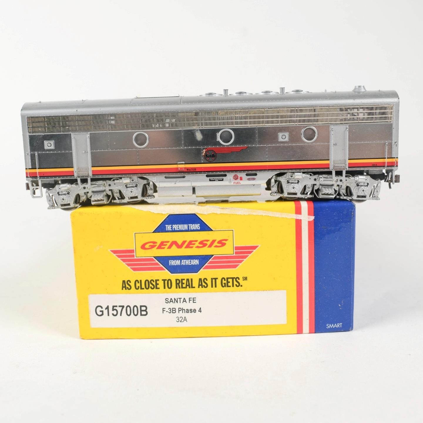Athearn Genesis HO Scale Santa Fe F-3B Phase 4 Diesel Locomotive G15700B