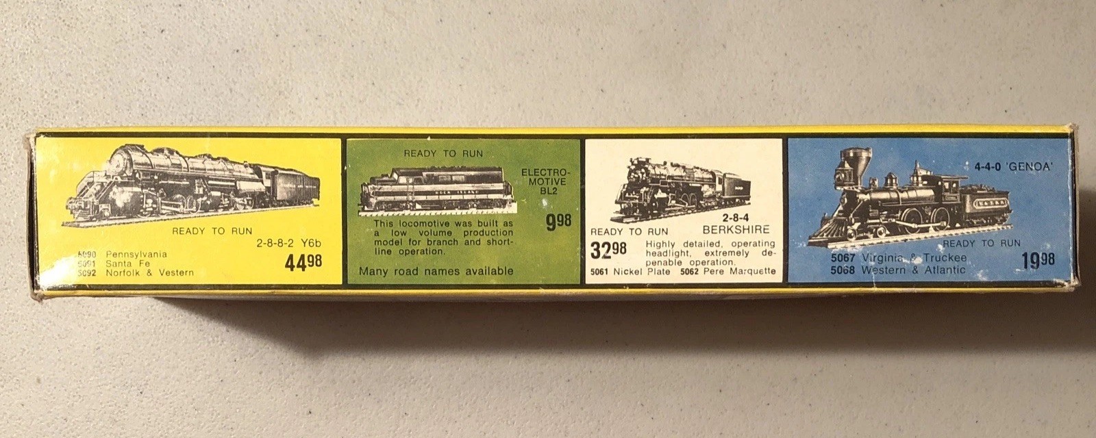 Vintage AHM Reading Lines 266 Locomotive Train Engine – Tested And Runs!