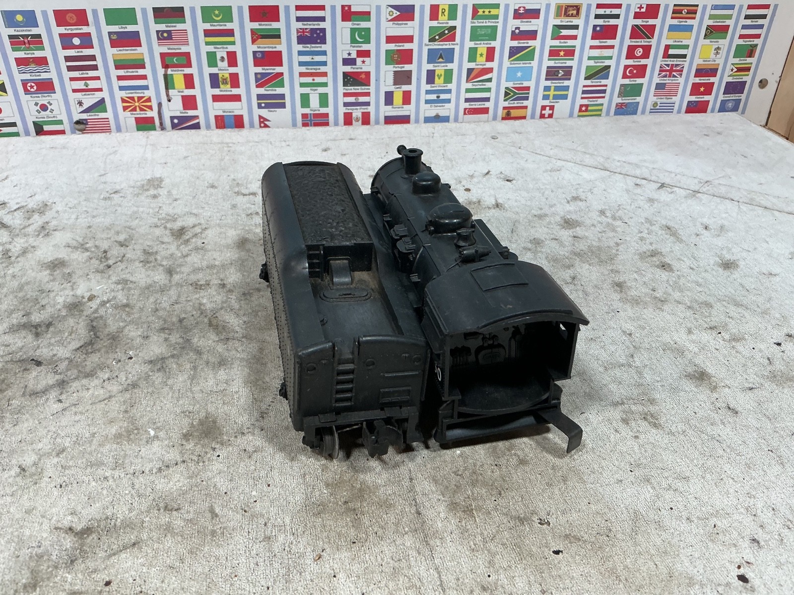 Lionel 1124 Postwar – Set The Hawk Steam Engine Freight Cars O Gauge