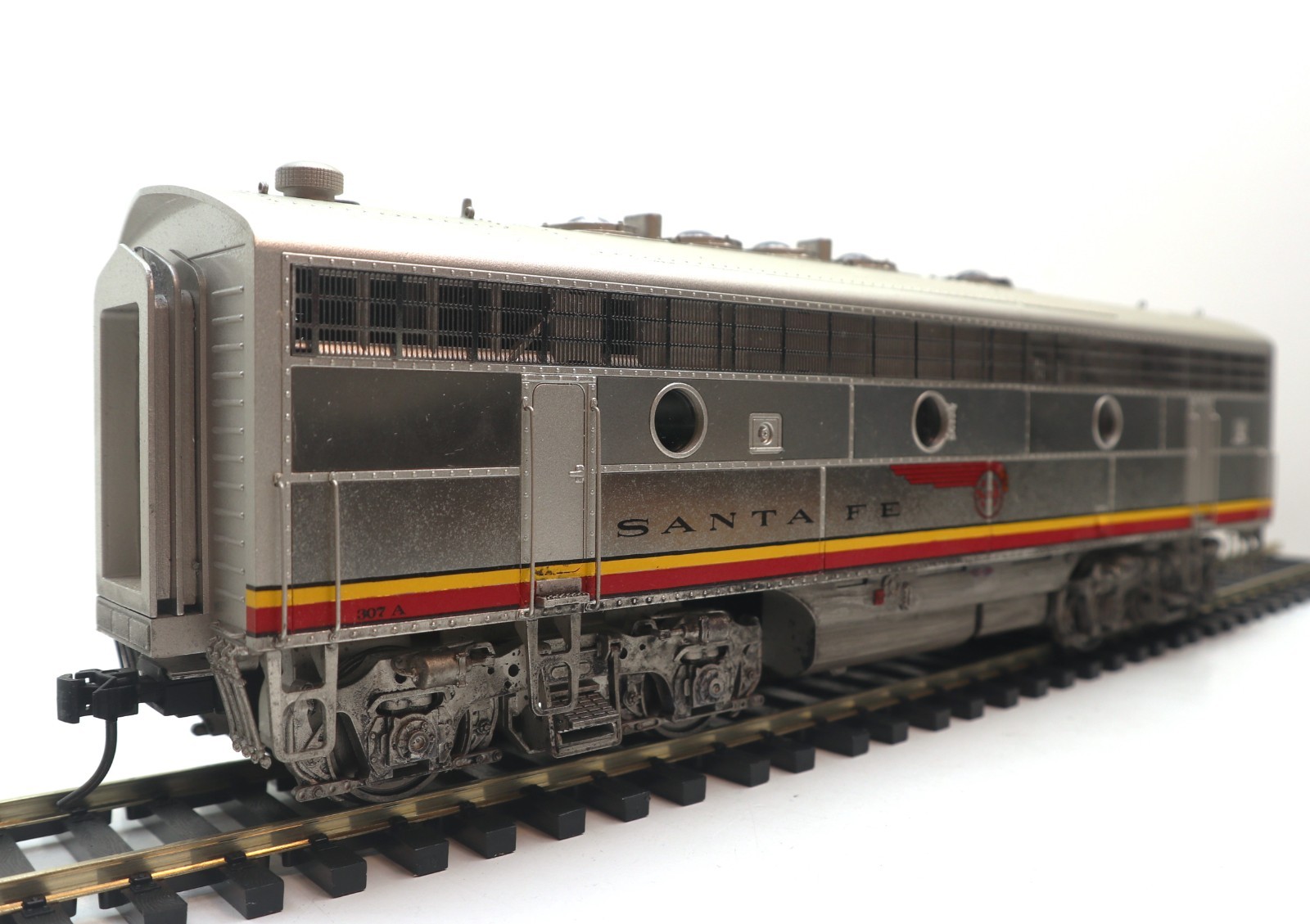 3rd Rail, 2-Rail O, #307A, Santa Fe, F-7 POWERED B, QSI/DCC, Run #1, C-8 LN/OB