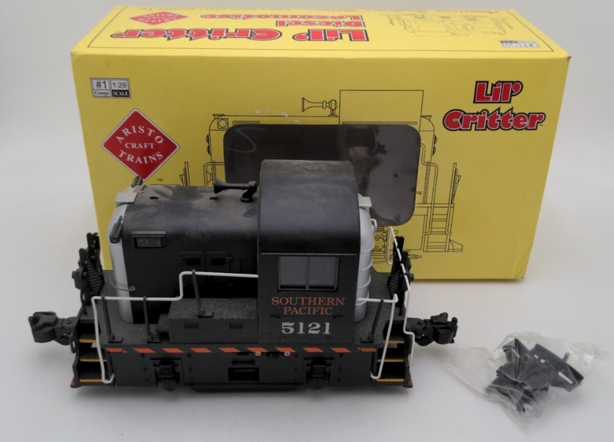 Aristo-Craft 22504 G Scale Southern Pacific Lil’ Critter Diesel Locomotive EX