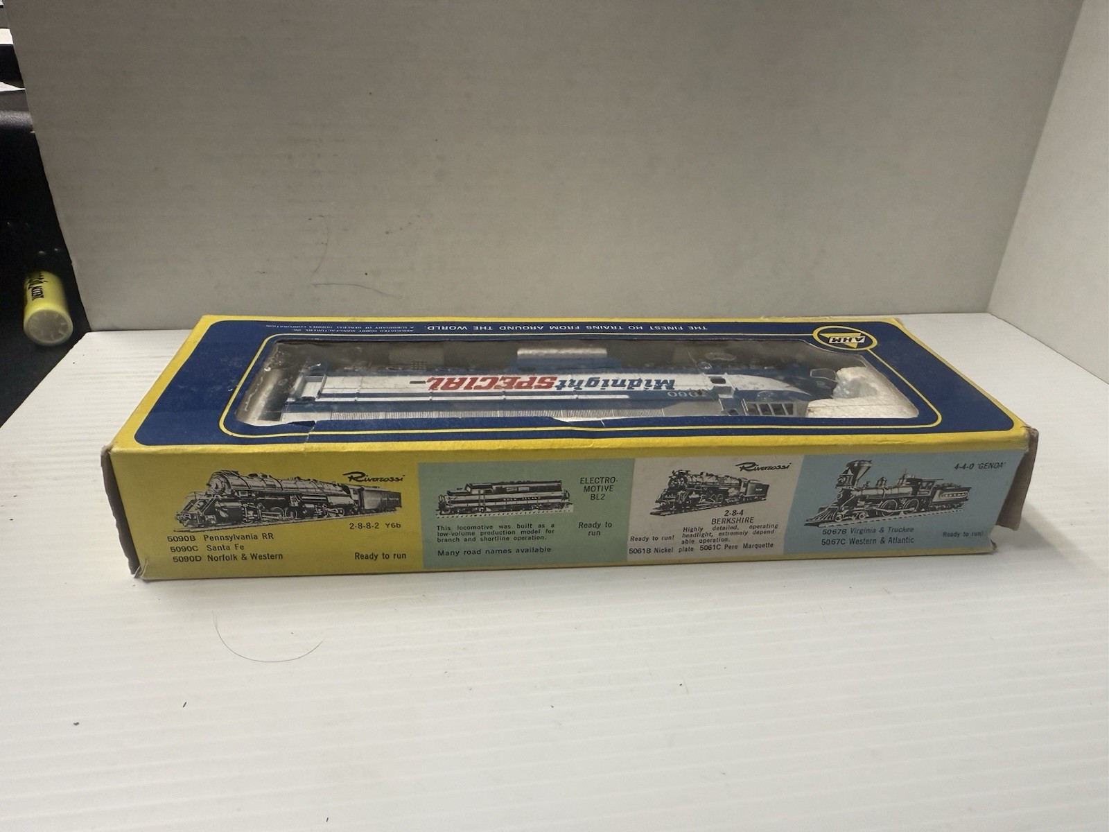 AHM 5431-11 ANN ARBOR MIDNIGHT SPECIAL DIESEL LOCOMOTIVE 1060 Shark Nose