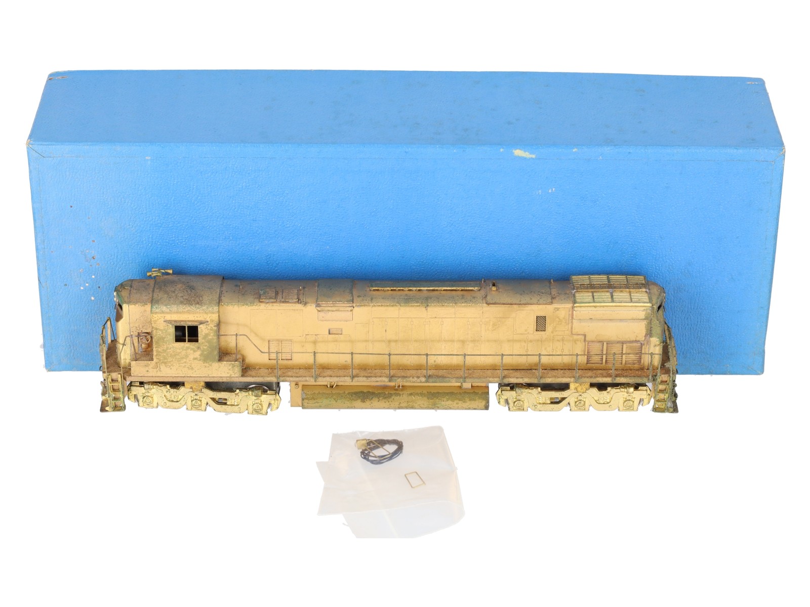 Alco Models D-138 HO Scale BRASS C-628 Low Hood Diesel Locomotive/Box