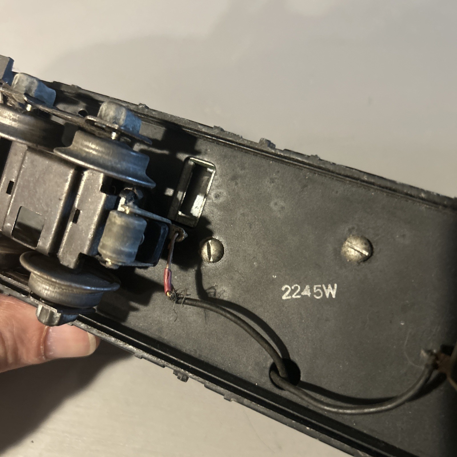 Scarce RARE Lionel lines Prewar 2245W coal Tender o gauge untested