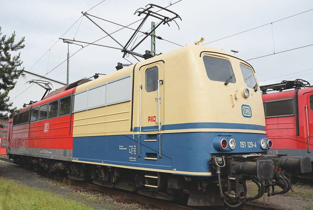 For Märklin PIKO 21686 E-Lok BR 151 129-4 DB 6-Axle Sound New 1:87