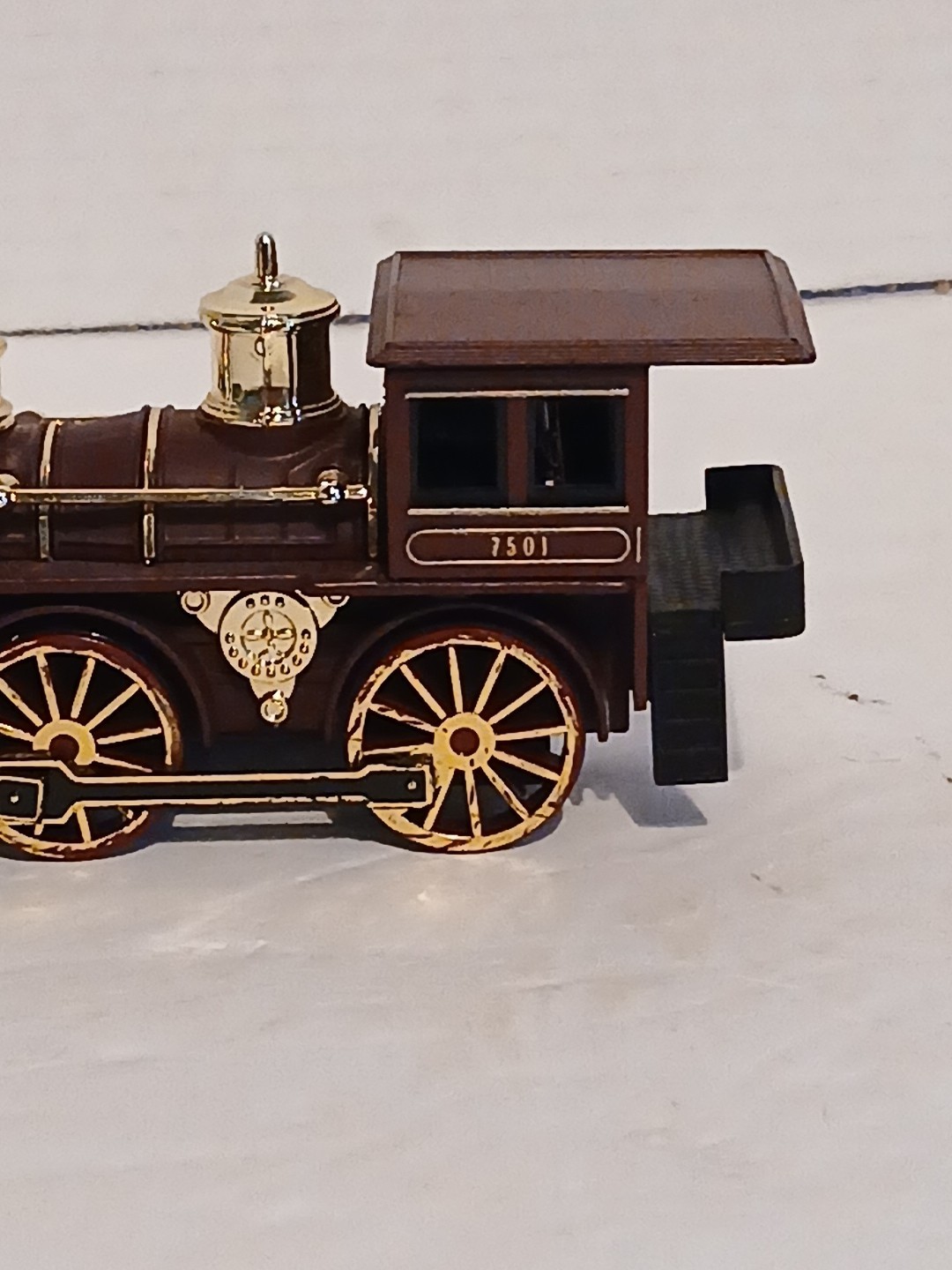 Vintage SS 7501 SUPERIOR WESTERN RAILWAY DIECAST STEAM LOCOMOTIVE