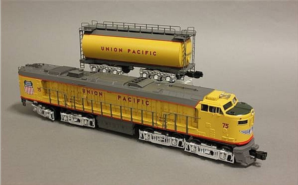 MTH O Scale Premier Veranda Turbine Union Pacific #75 – 3 Rail