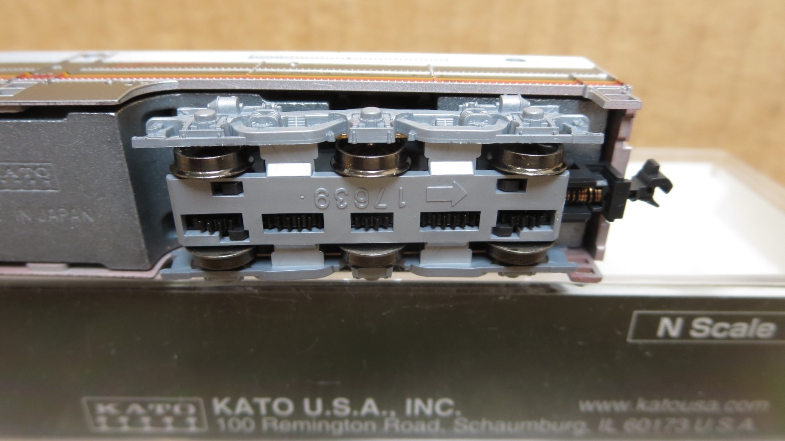 KATO 176-4102 54L 52 Santa Fe Warbonnet PA ABA Three Loco Set N-Scale LN