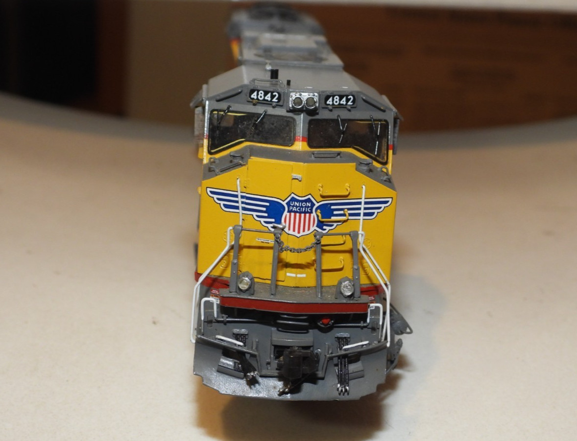 Overland OMI UP SD70M Union Pacific Flared Radiators #4842 HO Brass #087010039.1