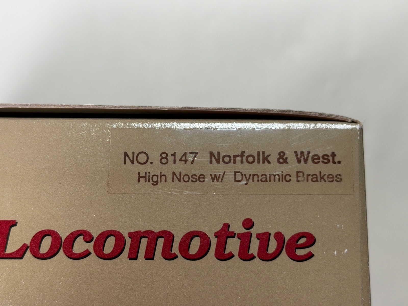 Vintage NOS Proto 2000 GP18 Norfolk & Western High Nose Dynamic Brakes Unopened