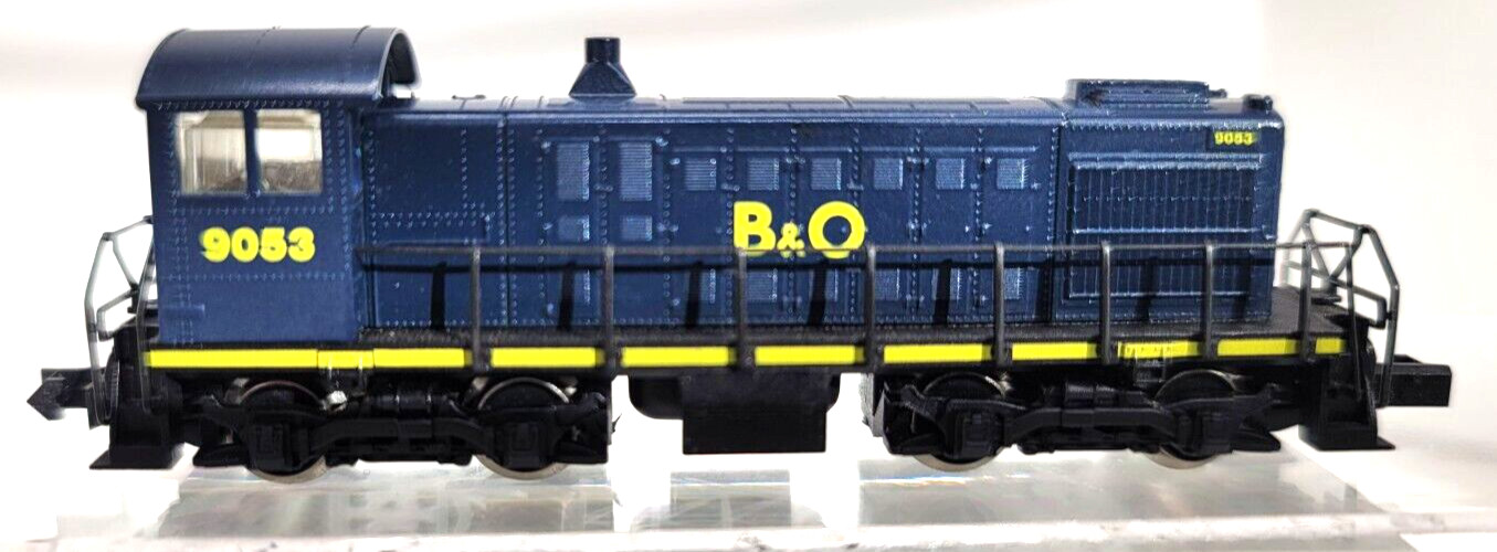 N 9mm Arnold 5029 Alco S-2 Diesel locomotive Baltimore & Ohio #9053 (Tested)