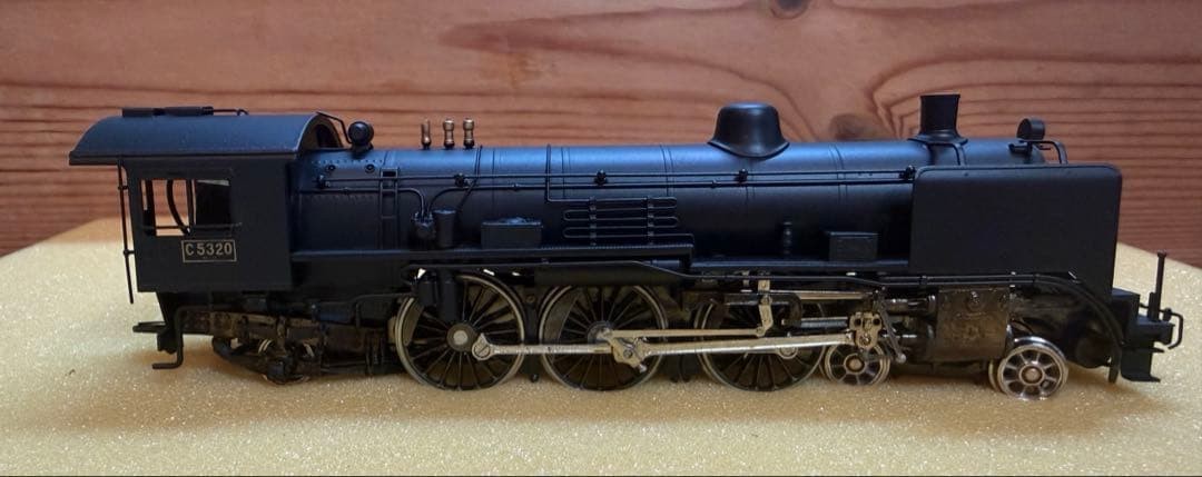 KTM Katsumi C53 HO Gauge Brass Steam Locomotive Vintage Model Japan UNTESTED