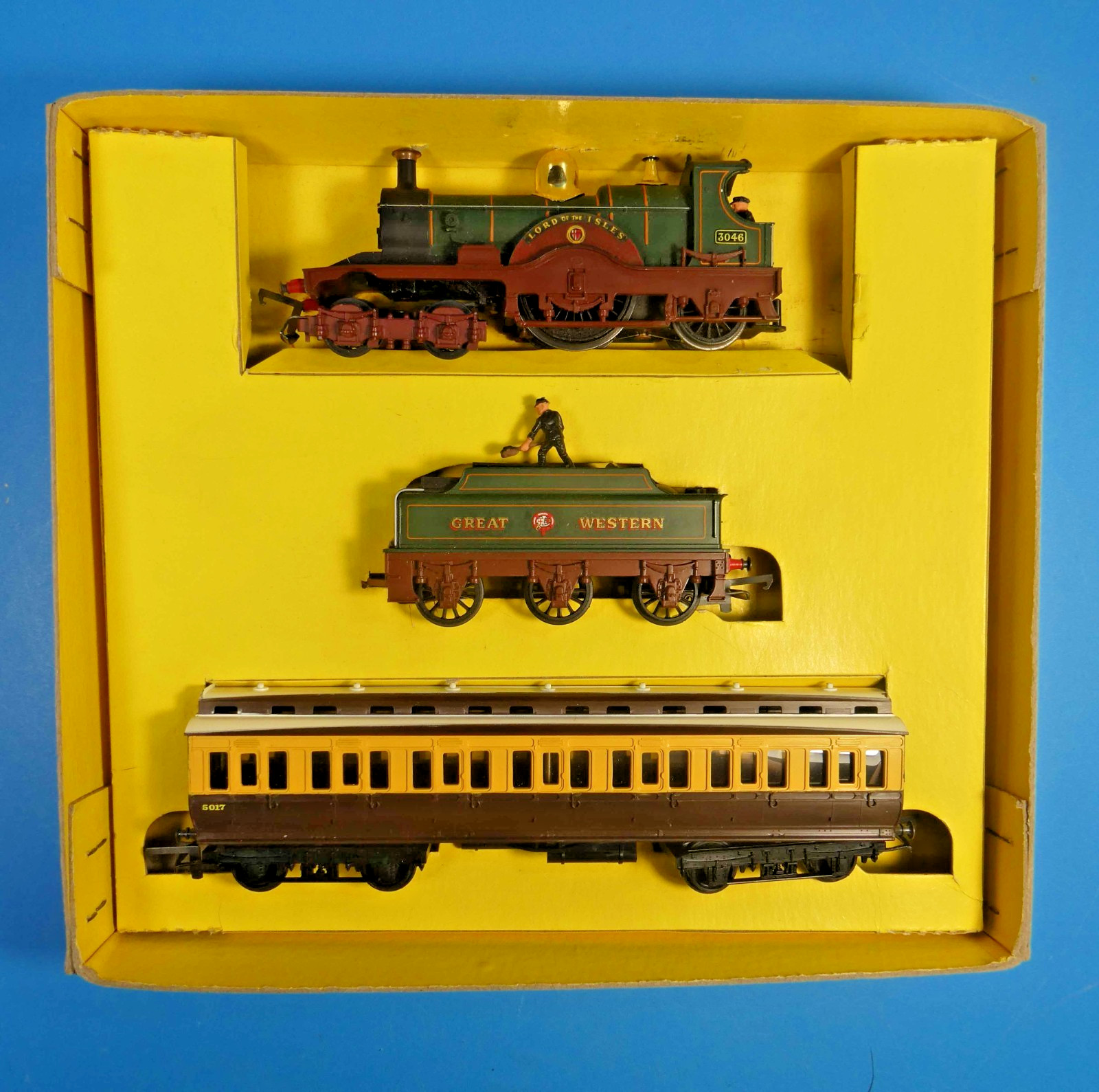 TRI-ANG RAILWAYS OO LORD OF THE ISLES BOXED SET R.640F for EXPORT – 1960’s