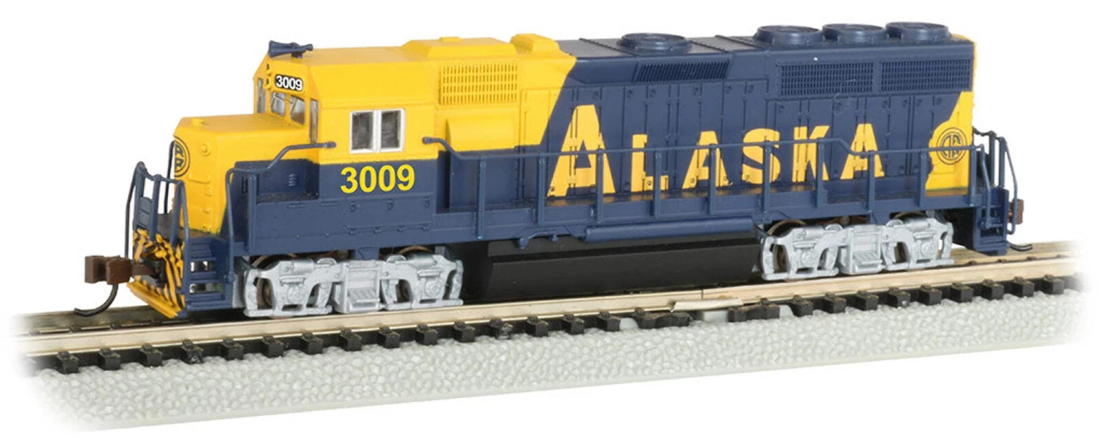 Bachmann #63569 N Scale EMD GP40 Diesel Alaska ARR 3009~NEW in BOX