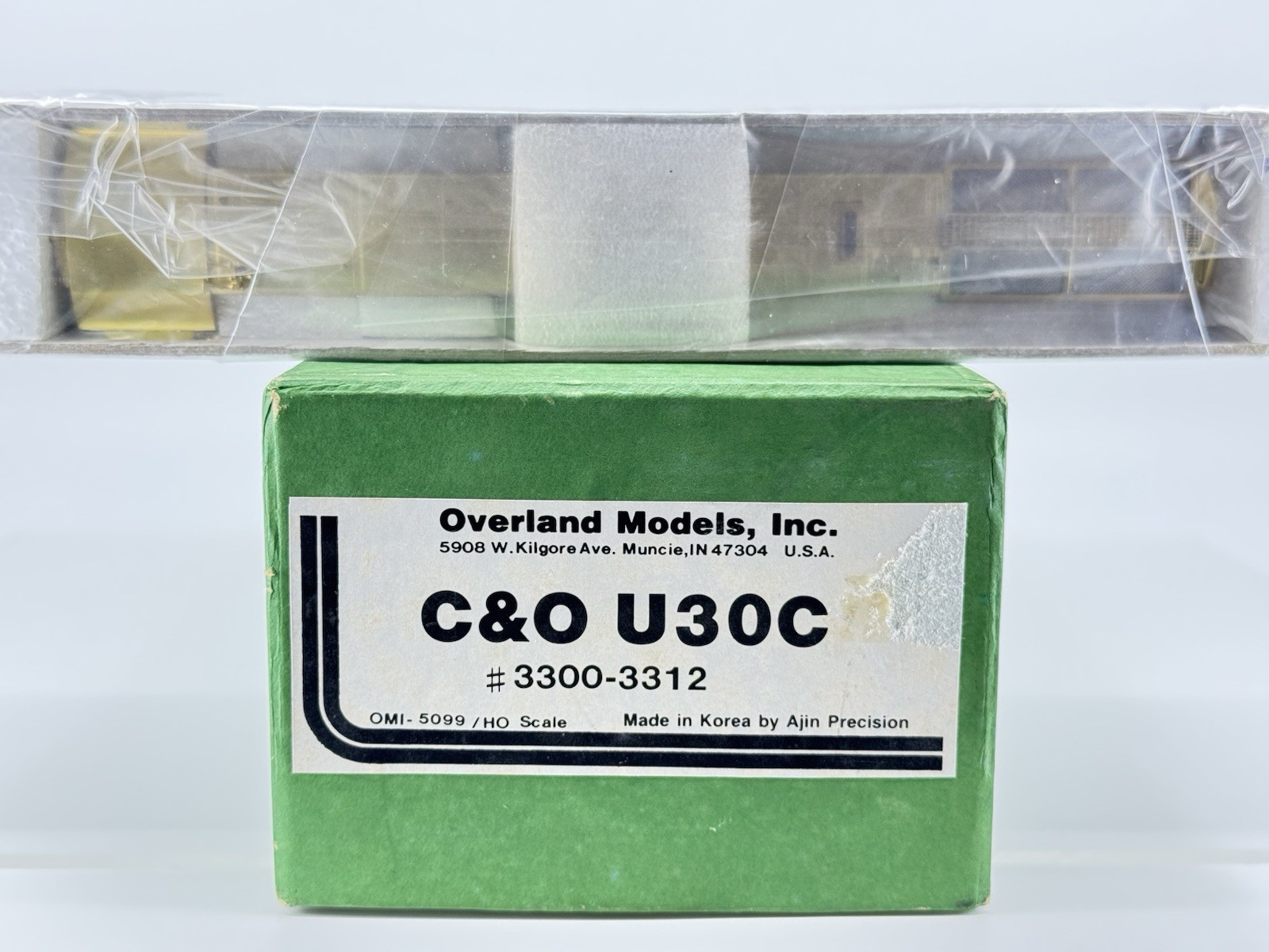 HO Scale Overland Models OMI 5099 Chesapeake & Ohio C&O U30C Diesel Locomotive