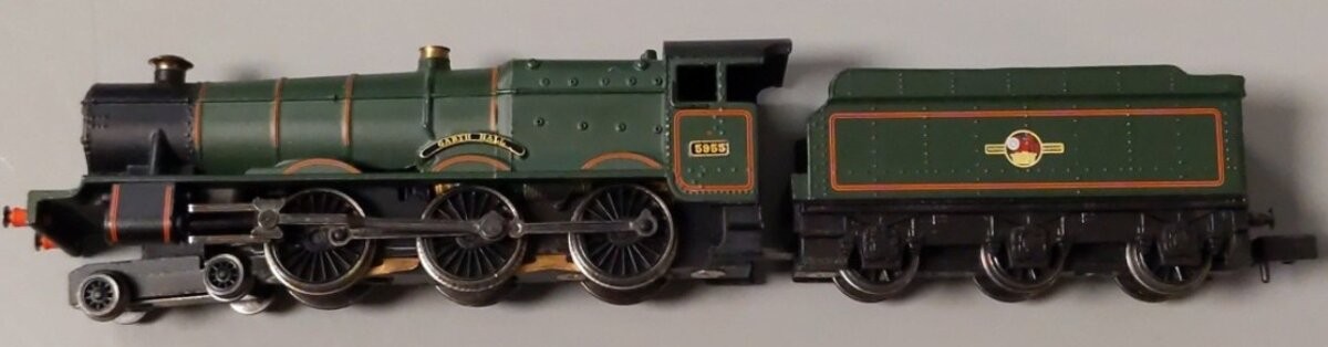 Graham Farish 372-000 N British Railway 49XX Garth Hall 4-6-0 Steam Loco #5955