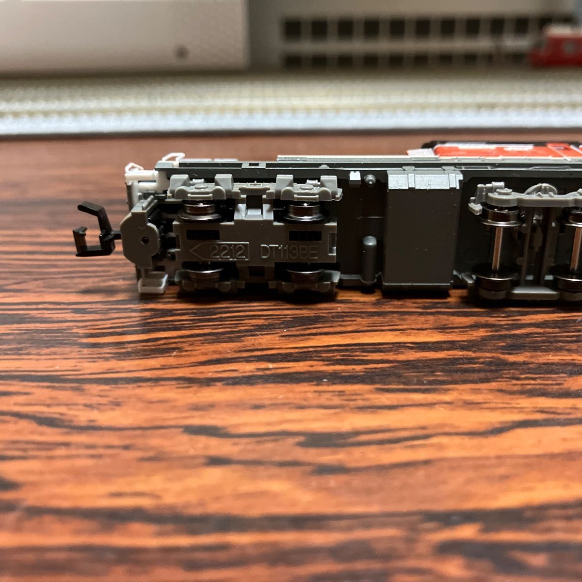 DD51 type diesel locomotive, N gauge el railroad, freight updated color, DD51