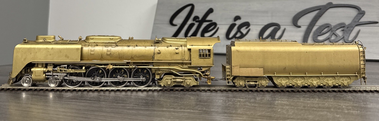 Westside Model Company HO Brass #046 Union Pacific 4-8-4 FEF-3 Unpainted & DNR!