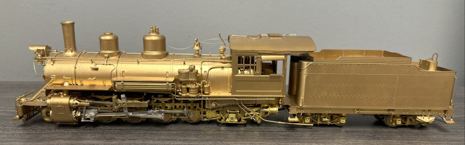 Pacific Fast Mail On3 Brass 2-8-2 K-27 Steam Locomotive D&RGW Unptd Runs NIB!