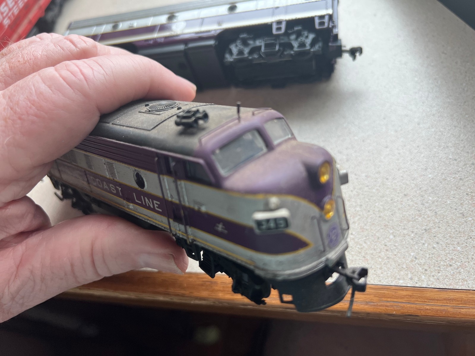 HO EMD F7 A/B Set (both Dmy) ACL Atlantic Coast Line