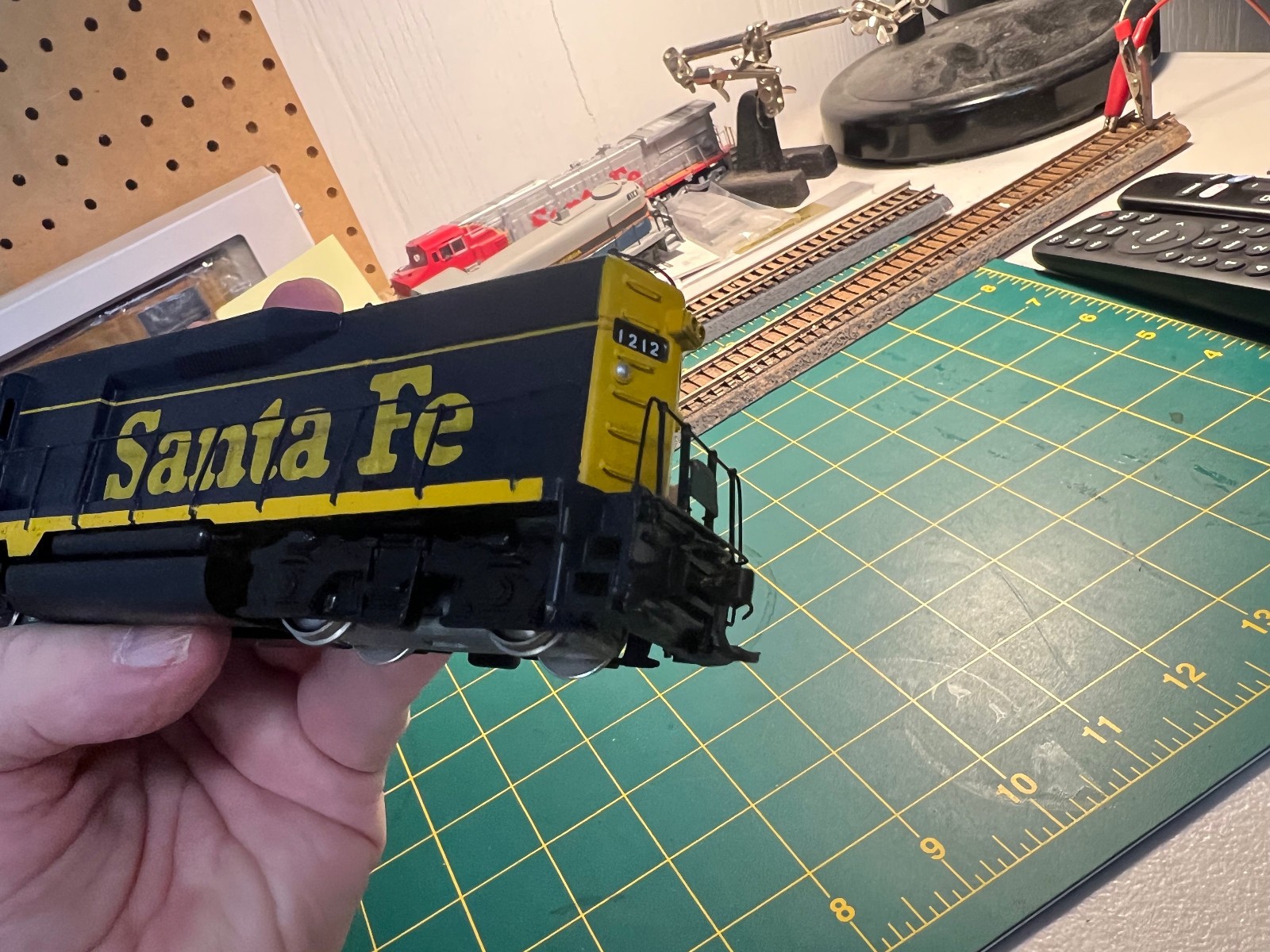 Nickel Plate Products HO Brass EMD GP30 Diesel Engine F/P Santa Fe OB Runs