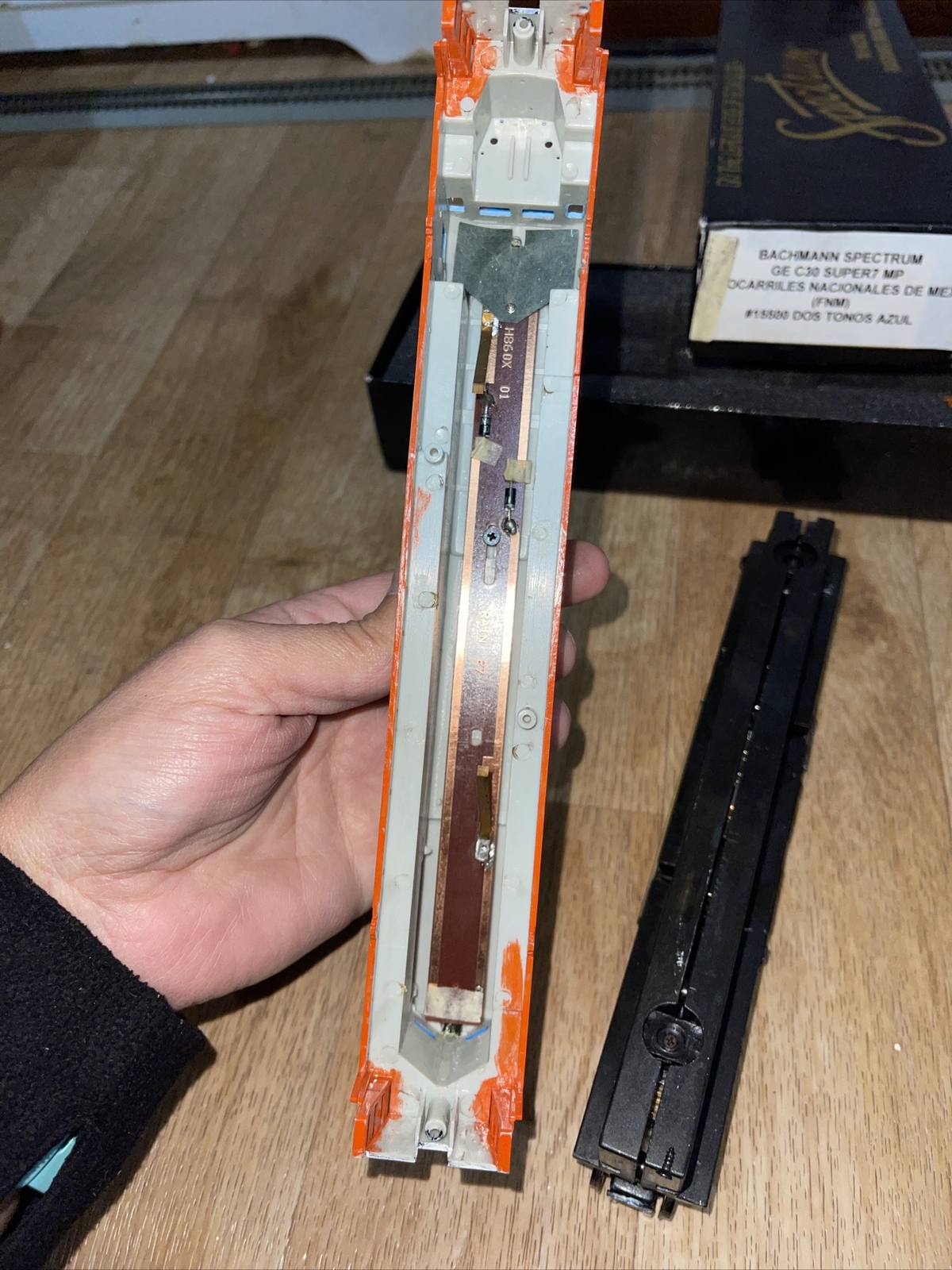 Bachmann ho spectrum GE C30 super 7 15500 FNM Ferricarriles nacionales de mexico
