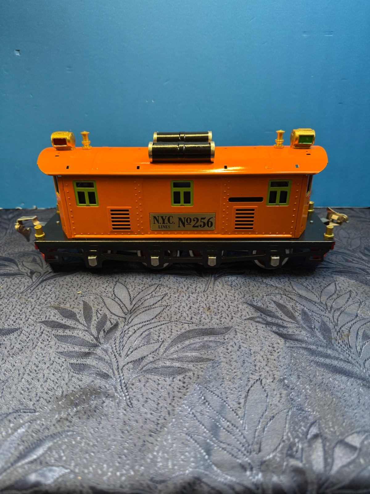 Williams Repro Prewar O Gauge Lionel No. 256 Orange NYC Lines Electric Loco