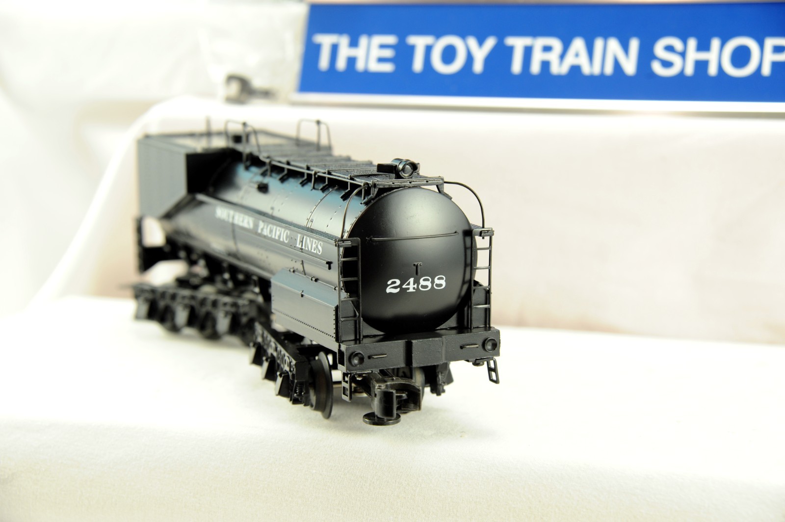 K-LINE 2488IC SOUTHERN PACIFIC SEMI-SCALE DIE-CAST STEAM LOCO-TESTED-LN IN BOX.