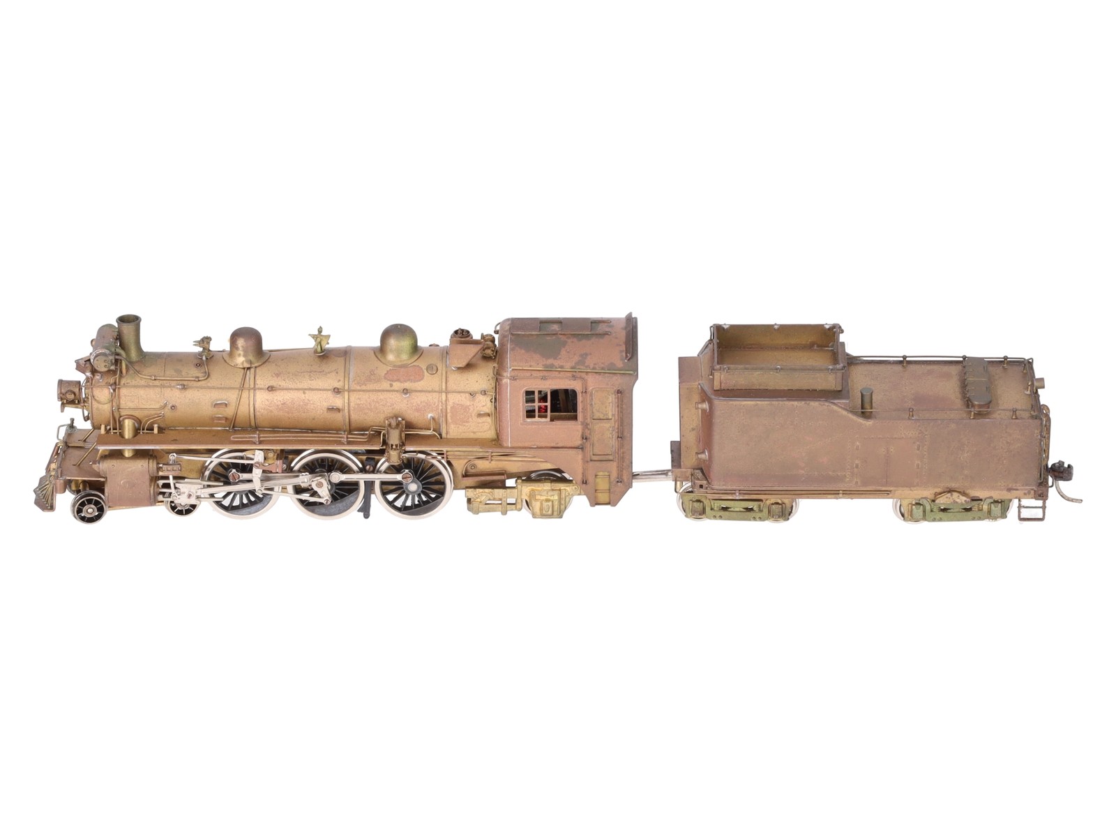 United Scale Models HO BRASS CPR 4-6-2 Steam Locomotive/Tender-Unpainted/Box