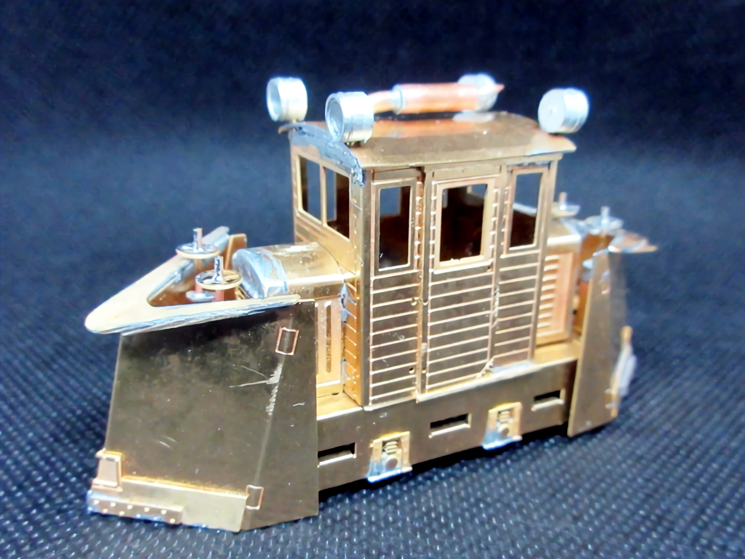 0n18/O9 Scale P.H Center Cab Snow Plow Diesel Locomotive Kit Narrow Gauge On18
