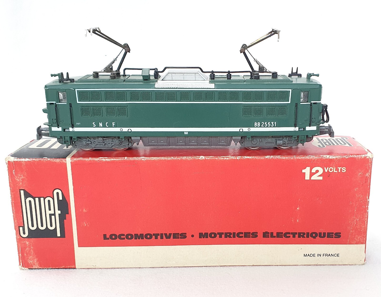 Jouef HO 1:87 SNCF French BB 25531 Medium ELECTRIC LOCOMOTIVE 8362 MIB`78 New!