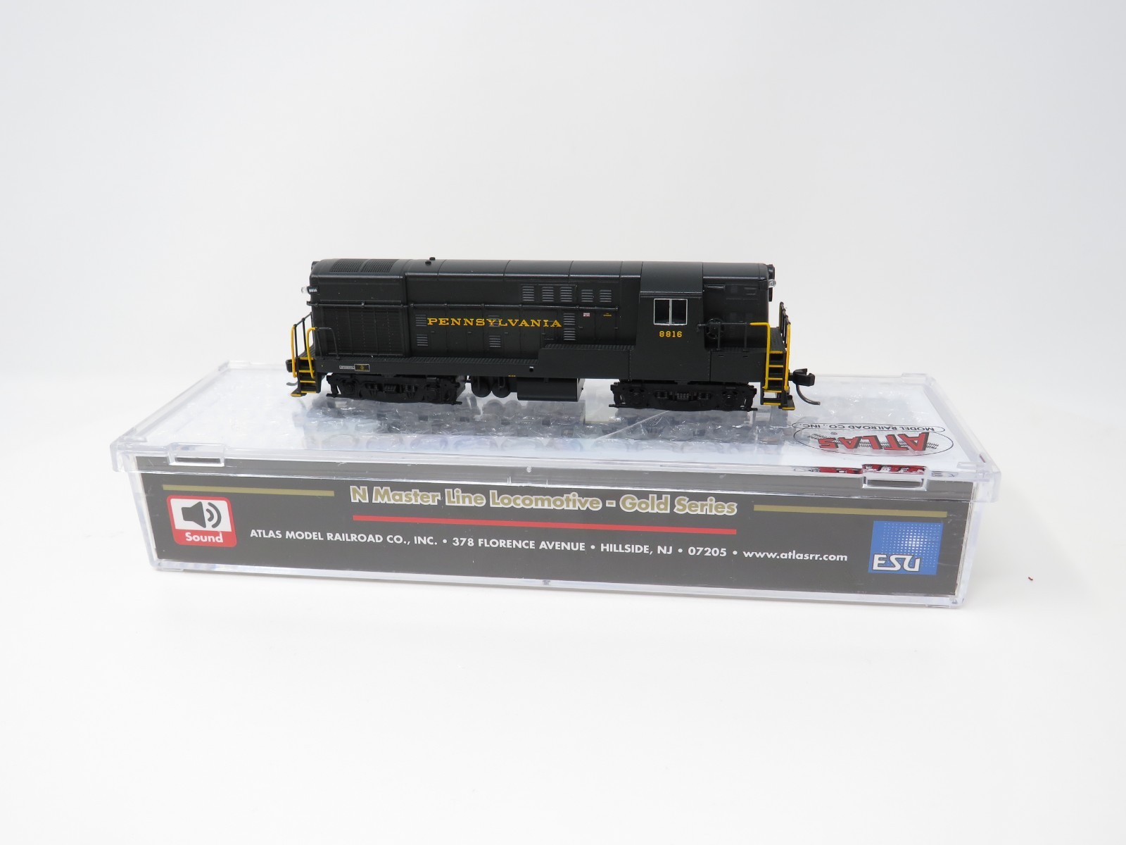 Atlas N 40005549 DCC Sound Pennsylvania PRR FM H16-44 Diesel Locomotive Freight