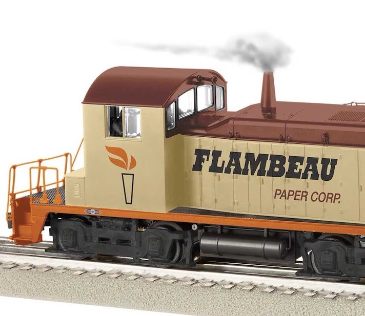 LIONEL Legacy 2233410 Flambeau Paper Corp SW1 DIESEL LOCOMOTIVE Switcher O-Scale