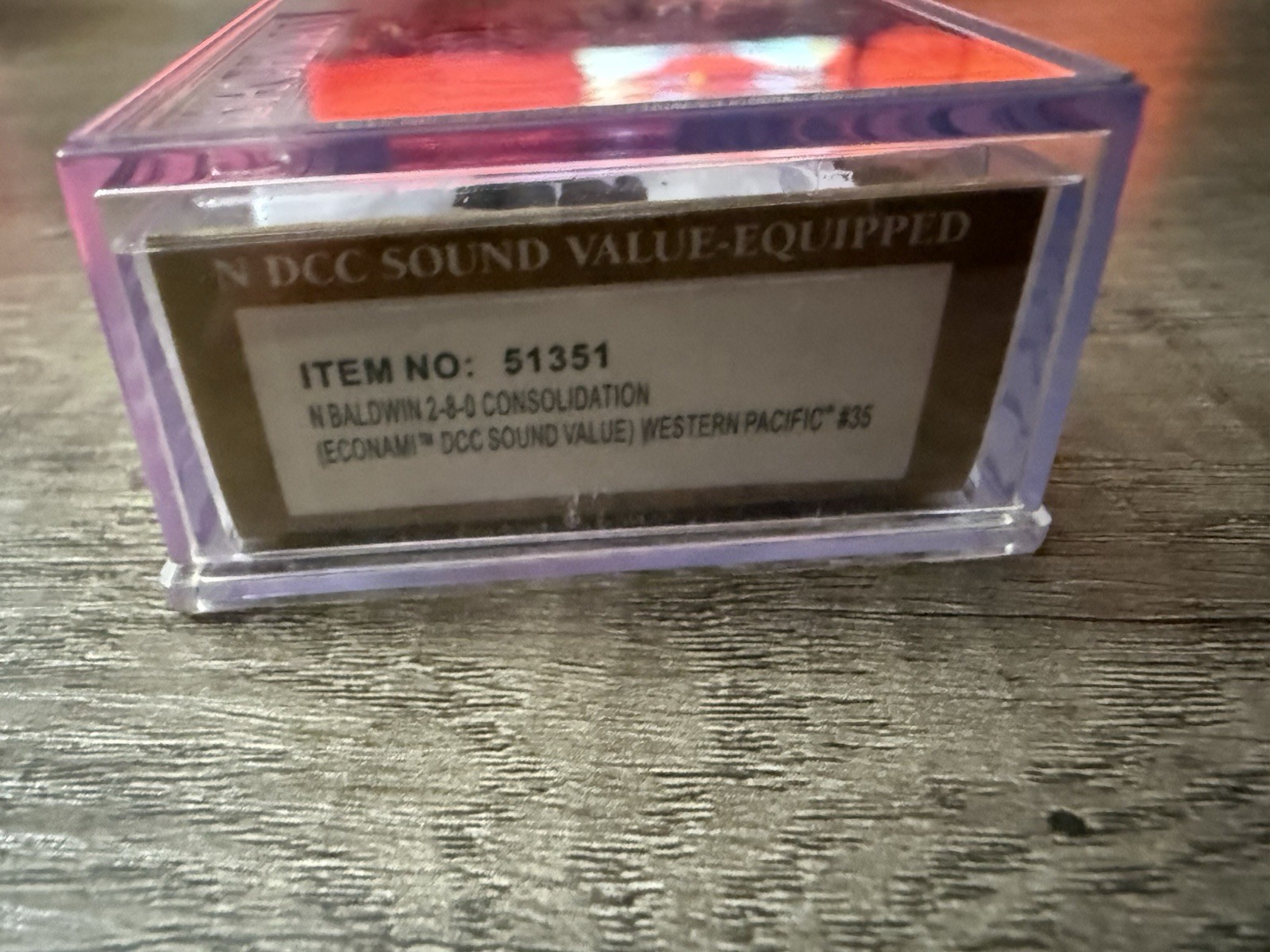 Bachmann 51351 Western Pacific #35 – 2-8-0- DCC Econami Sound Steam Loco N Scale