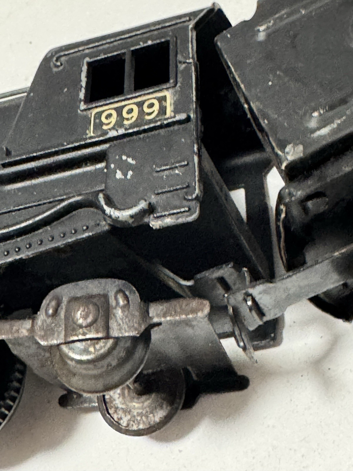 Marx 1950s 999 Locomotive and New York Central Tender train antique O gauge