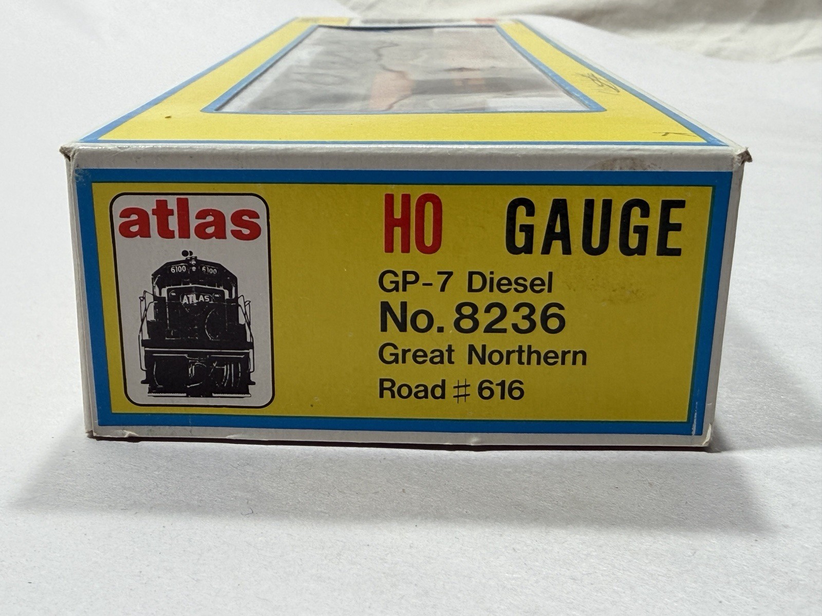 Vintage NOS Atlas GP-7 Locomotive HO Great Northern #616 NIB Japan 8236