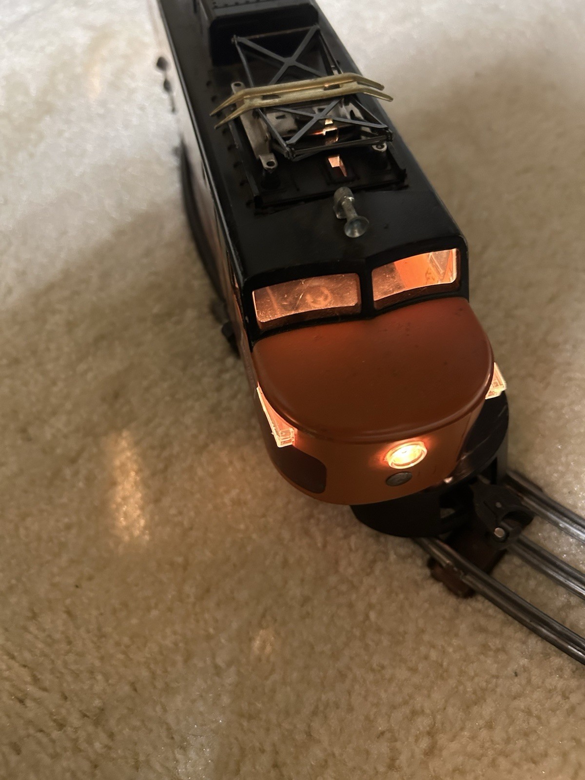 Lionel Milwaukee Road Electric Locomotive Vintage Train 8558 No Box Tested Works