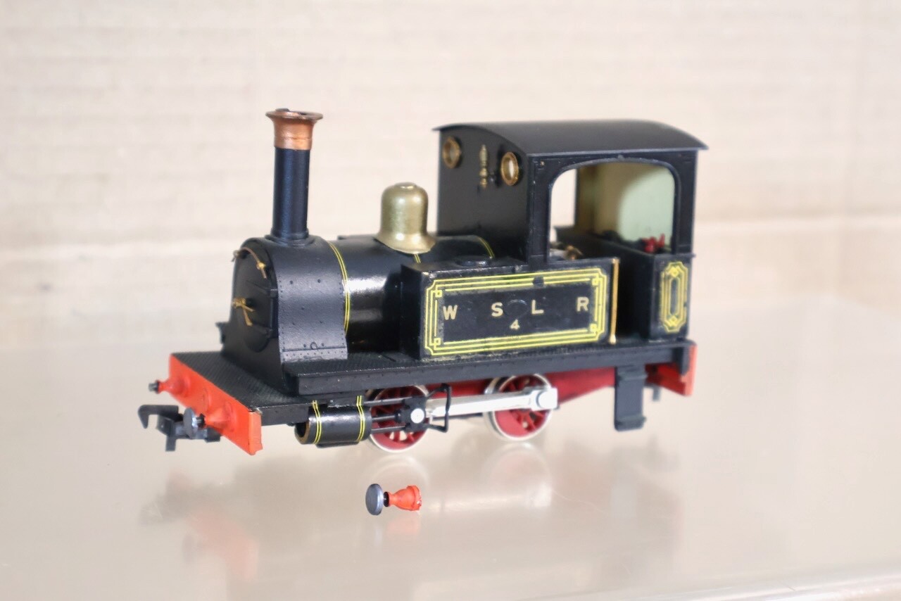 KIT SCRATCH BUILT RIVAROSSI O-16.5 WSLR 0-4-0 NARROW GAUGE LOGGING LOCOMOTIVE ol