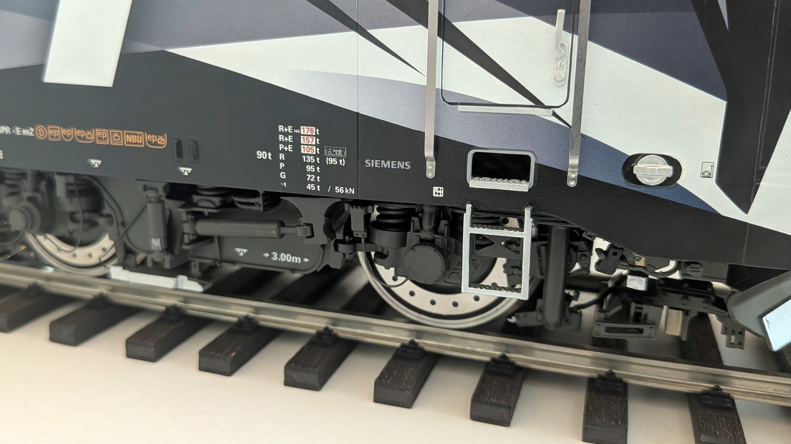 KM1 Vectron 193 Gauge 1 Digital Sound E-Lok Rail Force One
